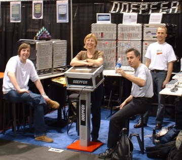 Doepfer: Some impressions from our booth at the Namm Show 2003